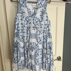 Vineyard Vines Ocean Breeze Scarf Print Dress